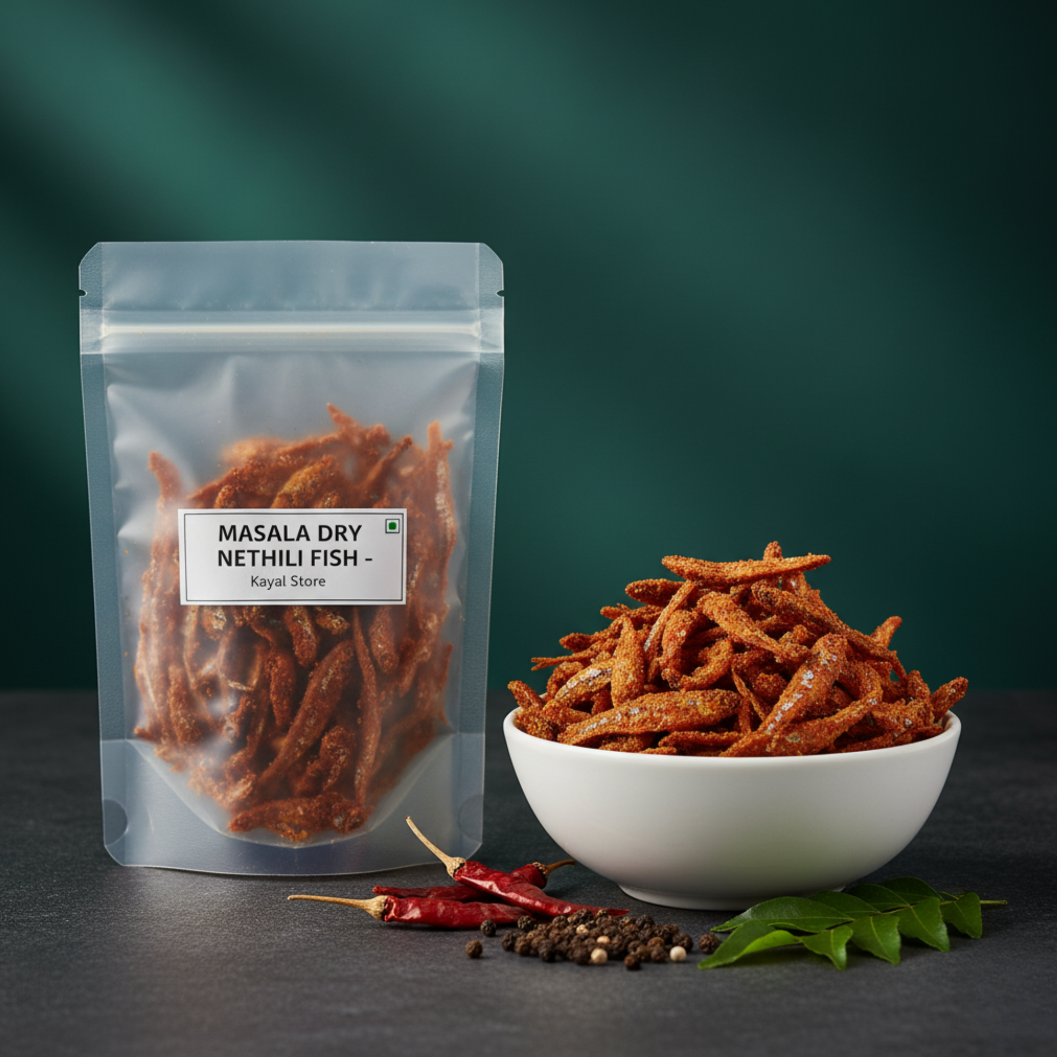 Masala Nethili Dry Fish