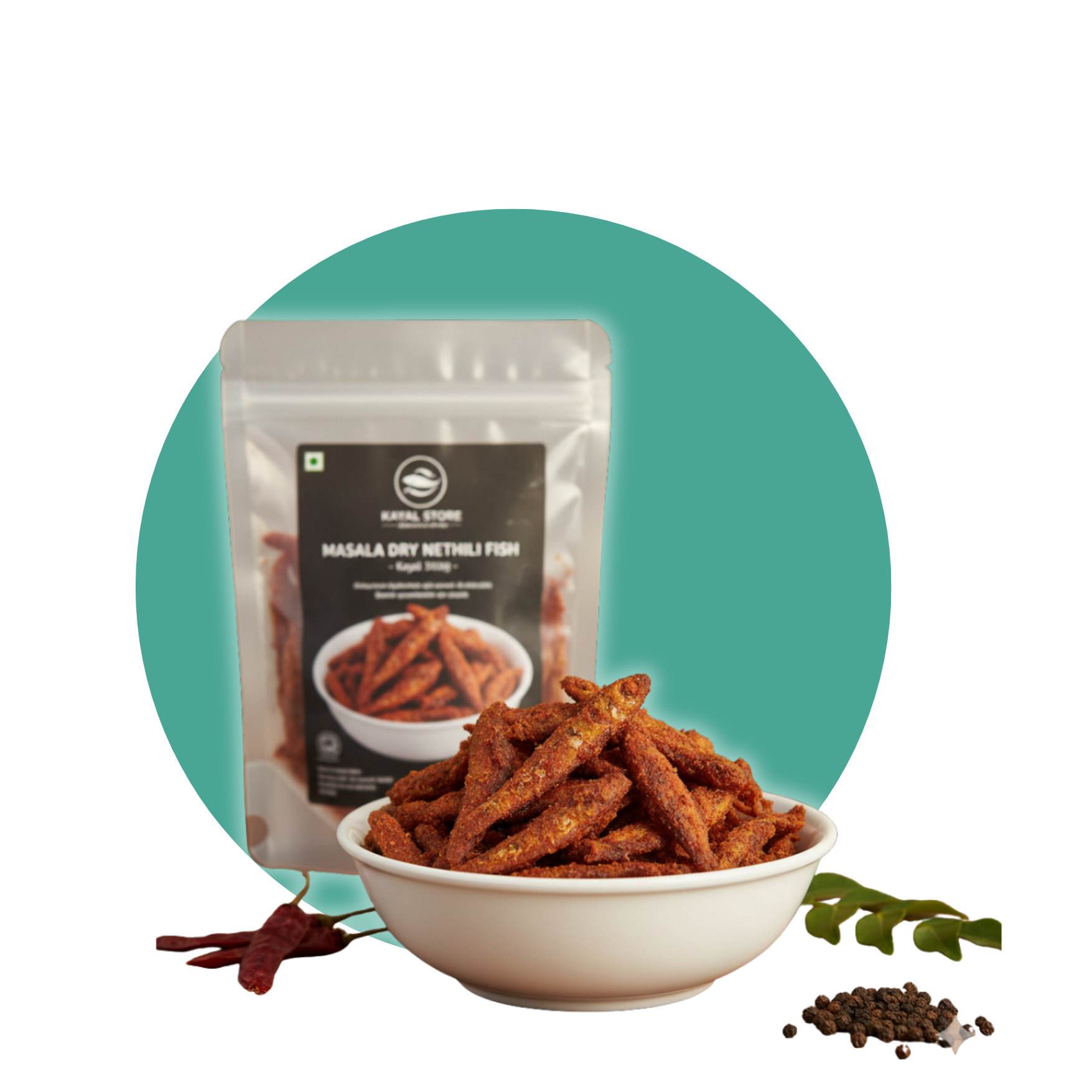 Masala Nethili Dry Fish